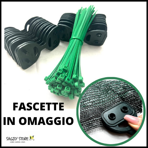 Clips fissaggio per rete - di,