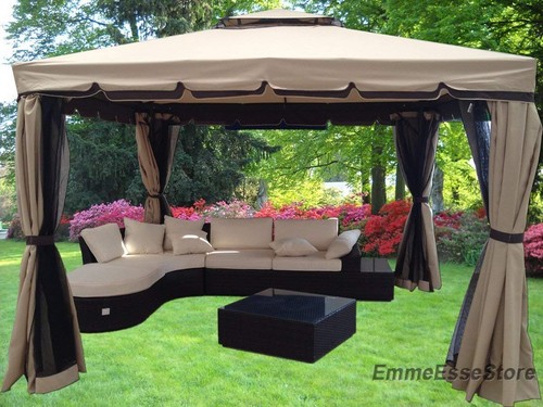 Gazebo 3x4 giardino - gazebo,