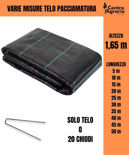 Telo pacciamatura verde per - da,
