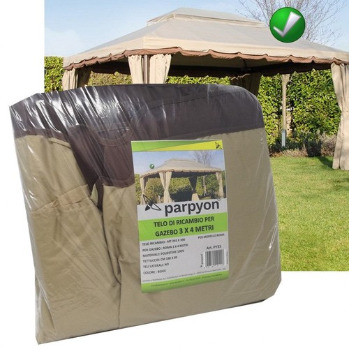 Telo gazebo 3x4 roma - gazebo, copertura