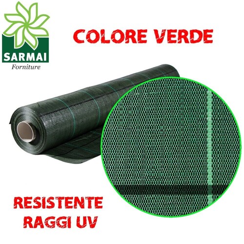Telo pacciamatura verde 100 - verde,
