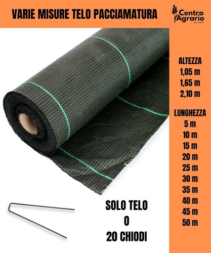 Telo pacciamatura verde per - da,